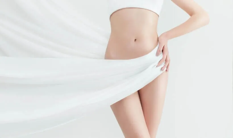 美しい女性の体